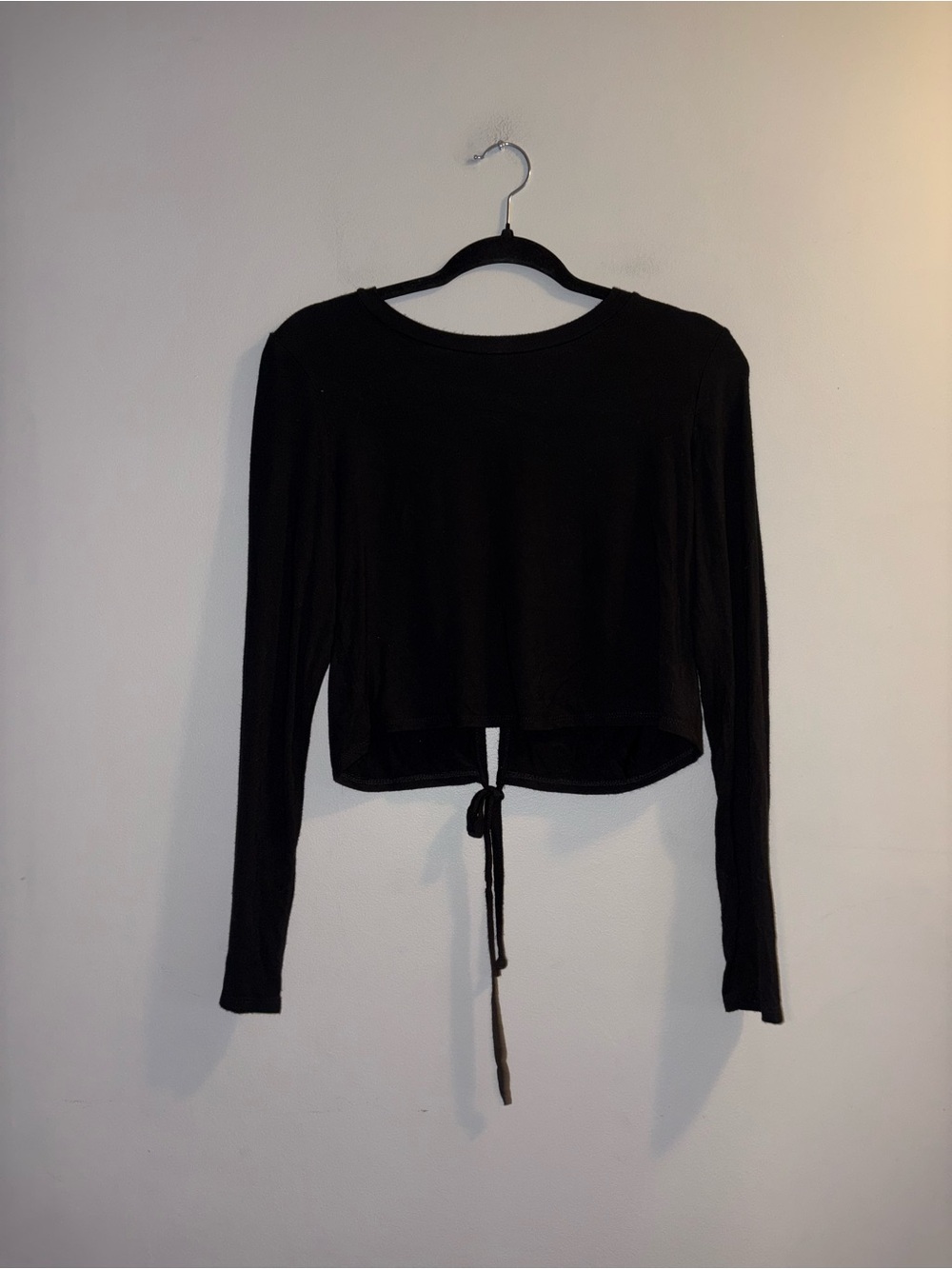 Antistar | Black Open Back Longsleeve